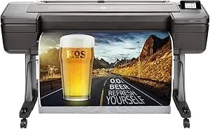 Hp Designjet z6 44-In Large Format Plotter Printer – 6-Color Pigment Ink, 2400x1200 Dpi, Postscript, Cad, Gis, Graphics & Photo Printing, Ethernet, Usb (Renewed)