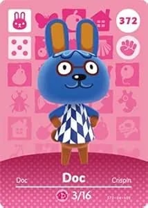 Doc - Nintendo Animal Crossing Happy Home Designer Series 4 Amiibo Card - 372