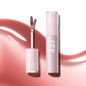 Ity Water Kiss Lip Gloss For Women, Deep Hydration Lip Plumper For Makeup, Lustrous Shine Lip Sheer For Natural Look, 6 Colors, Glossy Pigment, 3g In Rainy Rose