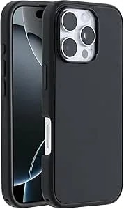 Otterbox Iphone 16 Pro (Only) - Symmetry Series+ Case - Black - Snaps To Magsafe - Ultra-Sleek - Raised Edges Protect Camera & Screen - Non-Retail Packaging