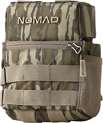 Nomad Mens Nomad Harness, Adjustable Storage With Magnetic Flap Closure Binocular Harness, Mossy Oak Bottomland, One Size Us