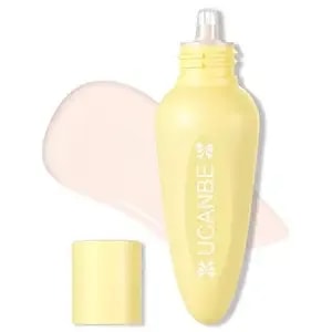 Ucanbe Tone-Up Primer, K-Beauty Radiance Makeup Base For Dull Skin - Instant Brightening & Pore Blurring Lotion With Damask Rose Water, Advanced Gdr Technology For Smooth Satin Finish (03 Silk Milk)