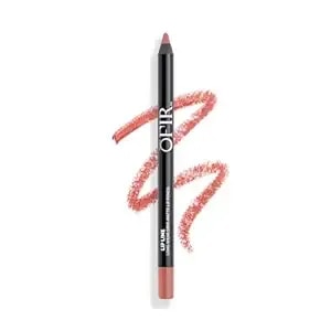 Ofir Longwear Demi-Matte Lip Pencil - Smudge-Proof, Easy Glide, Hydrating, Long-Lasting Color - Pink Smoothie - Neutral Blush Lip Liner Pencil - 0.042 Oz