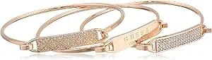 Guess 3 Piece Tension Id Bangle Bracelet