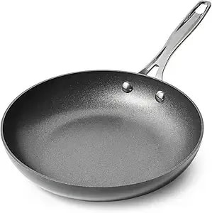 Sur La Table Signature Hard Anodized Nonstick Skillet, Pfoa-Free Ceramic Coating For Everyday Searing, SautéIng And Frying