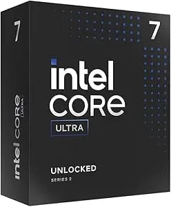 Intel Core Ultra 7 Desktop Processor 265K - 20 Cores (8 P-Cores + 12 E-Cores) Up To 5.5 Ghz