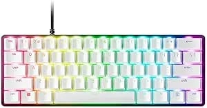 Razer Huntsman Mini Special Edition, 60% Optical Gaming Keyboard (Linear Red Switch) (Renewed)
