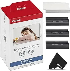Canon Kp-108in Ink/Paper Set