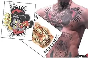 Conor Mma Inspired Fake Tattoo Set - Life Sized