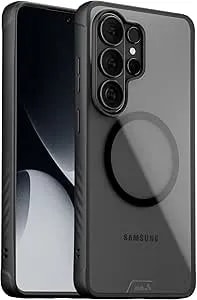 Mous For Samsung Galaxy s26 Ultra Case, Compatible With Magsafe & qi2 – Clarity Clear Protective Galaxy s26 Ultra Case – Shockproof, Anti-Yellowing, Full Camera Protection, Magnetic, Transparent