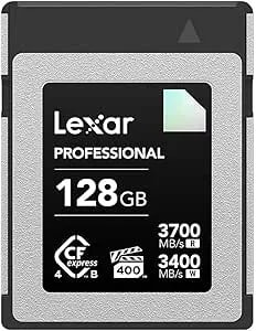 Lexar Diamond Series Professional Cfexpress 4.0 Type-B Memory Card - 128gb, Card