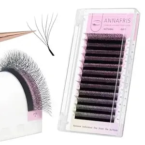 6d Premade Fan W Shape Eyelash Extensions 0.07 C Curl 8-15mm Mix Volume Self Fanning False Lashes Makeup Supplies Professional Use Lash Extension(0.07 C, 8-15mm Mix)