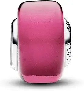 Pandora 27.04 Pink Heart Crystal Charm