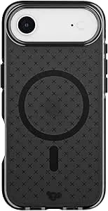 Tech21 Evocheck Case For Iphone 17 Air – Smokey/Black - Slim Protective Case - Impact Protection - Magsafe Compatible