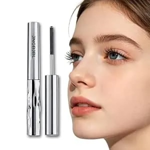 Jngjbl Iron Wand Mascara, Metal Wand Mascara, Waterproof Black Mas-Cara For Volume & Length, 5d Curling, Smudge-Proof, Clump-Free, Long-Lasting Lash Definer 1pcs