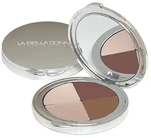 La Bella Donna Complete Brow Kit Quad Compact - Brunette