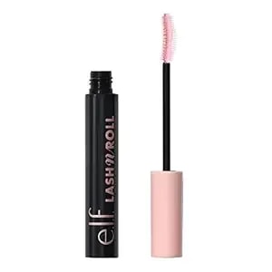 E.L.F. Lash 'N Roll Mascara, Curling Mascara For Visibly Lifted Lashes, Lifts & Separates Lashes. Long-Lasting Formula, Vegan & Cruelty-Free, Black