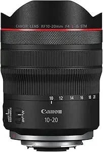 Canon rf10-20mm f4 L Is Stm, Ultra-Wide-Angle Lens For Full-Frame Cameras, Compact & Lightweight, Great For Still Photography & Videography