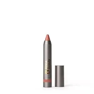 Rinna Beauty Thick Stick Lip Crayon - Cake - Long Lasting Lipstick, Moisturizing Creamy Formula W/Hydrating Oils & Extracts, Built-In Sharpener, Vegan, Cruelty, Sulfate & Gluten Free, 1 Ea