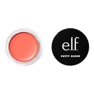 E.L.F. Putty Blush, Creamy & Ultra Pigmented Formula, Infused With Argan Oil & Vitamin E, Turks And Caicos, 0.35 Oz (10g)