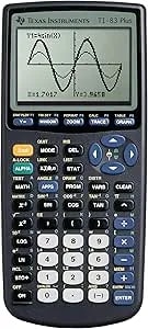 Texas Instruments TI-83 Plus Graphing Calculator, Gray, Standard