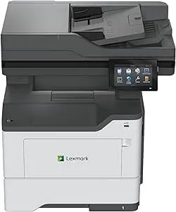 Lexmark mx532adwe Monochrome Laser All-In-One Printer, Integrated Duplex, Energy Star, 4.3-Inch Color Touch Screen, Print Speed: Up To 46 Ppm, Rec. Monthly Page Volume: 2,000-15,000 Pages(38s0820)