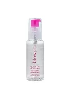 Blowpro Weather Girl Anti-Frizz Serum, Protects Hair All Day Long, Weightless Serum, Blend Of Soy And Silk Enhance Hair With Luster And Softness, No Greasy Residue Travel Size Spray Bottle 1.5 Fl.Oz