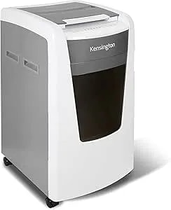 Kensington Shredder - New Officeassist 600-Sheet Auto-Feed Micro Cut Anti-Jam Heavy Duty Shredder With 29 Gallons Waste Capacity, Lockable Chamber And 4 Casters (k52052am)