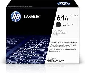 Hp 64a Black Toner Cartridge - Works Laserjet p4014, p4015, p4515 Series - cc364a