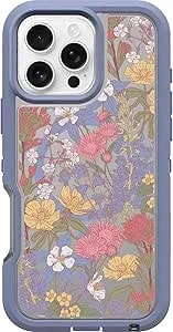 Otterbox Iphone 16 Pro Max Defender Series Xt Clear Case - Floral Purple