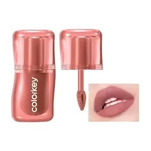 Colorkey Milk Fog Lip Mud, Hydrating & Long-Lasting Lip Mud With Soft Matte Finish, Non-Sticky, Moisturizing, Smudge-Proof, Suitable For All Skin Tones, Enriched With Natural Ingredients (m03)