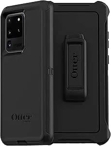 Otterbox Defender Screenless Series Case For Samsung Galaxy s20 Ultra & s20 Ultra 5g (Not s20/Plus/Fe) Non-Retail Packaging - Black