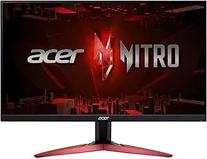 Acer Nitro 23.8" Full HD 1920 X 1080 PC Gaming IPS Monitor - AMD Freesync Premium - 180Hz Refresh - Up To 0.5ms - HDR10 Support - 99% Srgb - 1 X Display Port 1.2 & 2 X HDMI 2.0 - KG241Y M3biip