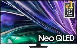 Samsung 55-Inch Class Qled 4k qn85d Series Mini Led, Neo Quantum Hdr Smart Tv W/Dolby Atmos, Object Tracking Sound Lite, Real Depth Enhancer Pro, Alexa Built-In (qn55qn85d, 2024 Model)