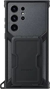 Samsung Galaxy s23 Ultra Rugged Gadget Phone Case, Heavy Duty Protective Cover W/Platform For Card Slot Holder, Wrist Strap, Detachable Accessories, Us Version, Ef-rs918cbegus, Titan