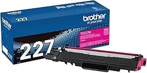 Brother Genuine tn227m, High Yield Toner Cartridge, Replacement Magenta Toner, Page Yield Up To 2,300 Pages, tn227, Amazon Dash Replenishment Cartridge