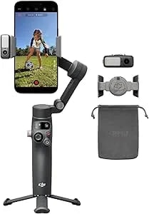 Dji Osmo Mobile 8 Advanced Tracking Combo Gimbal Stabilizer For Phone, Ai Native Tracking With Audio & Lighting, 360° Pan Rotation, Built-In Extension Rod & Tripod, 10h Battery, Extension Rod