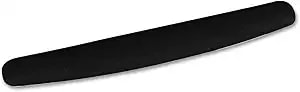 3m wr209mb Foam Keyboard Wrist Rest, Nonskid Base, Black
