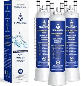 fppwfu01 Pwf-1 Water Filter Replacement, 3 Pack - Compatible With Frigidaire fppwfu01 Water Filter, Purepour Pwf-1, eppwfu01 Pureadvantage
