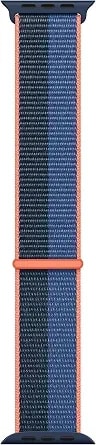 Apple Watch Band - Sport Loop (45mm) - Blue Jay/Abyss Blue - Regular