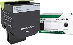 Lexmark 71b1hk0 cs417dn cx417de cs517de cx517de Black High Yield Return Program Cartridge Toner
