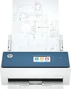 Hp Scanjet Enterprise Flow n9000 sn1, Fast 2-Sided Scanner With Auto Document Feeder, Best For Office (8q4w1a)