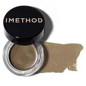 Imethod Eyebrow Pomade For Eye Brow Stamp Stencil Kit, Eyebrow Pomade Refill, Light Brown