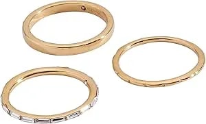 Alex And Ani Baguette Stacking Ring Set Of 3