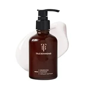 True Botanicals Renew Nourishing Cleanser - Gently Moisturizes + Refreshes Dry Skin - All Skin Types - Dermatologist Tested, Hypoallergenic, All Natural, Vegan - 4 Fl Oz - 118 Ml