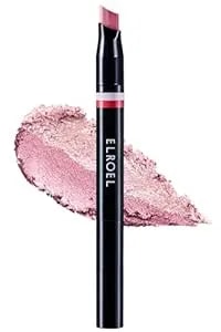 Elroel Blanc Double Shadow Stick - 48hr Long Lasting Dual-Tone Eye Shadow Pencil - Combines Glitter W/Soft Matte Or Shimmer - Waterproof & Smudge-Proof Eyeshadow Makeup 0.05 Oz (#08 Popping-Candy)