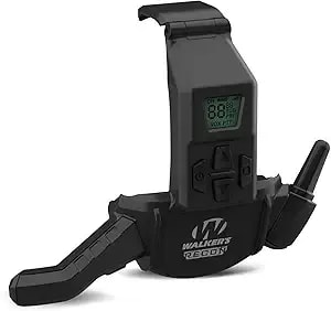 Walker'S Recon Walkie-Talkie Hybrid Comms - Bluetooth Gprs Wireless 3-Mile Distance Range Shooting Outdoor Communicator For Recon Shooting Muffs, 3 Aaa Batteries Included