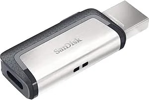 Sandisk 128gb Ultra Dual Drive Usb Type-C - Usb-C, Usb 3.1 - sdddc2-128g-g46, Gray