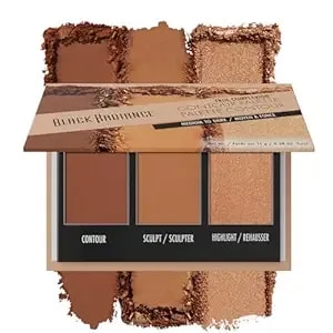 Black Radiance True Complexion Contour Palette, Medium To Dark, 0.38 Ounce