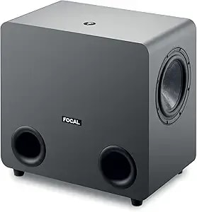 Focal Sub One – Dual 8" Active Studio Subwoofer, 200w Rms, Slatefiber Drivers, 32hz–120hz, Professional Bass Management For Mixing & Mastering